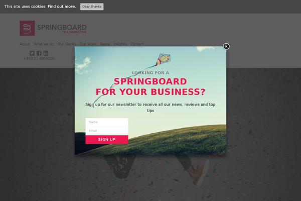 Spm theme site design template sample