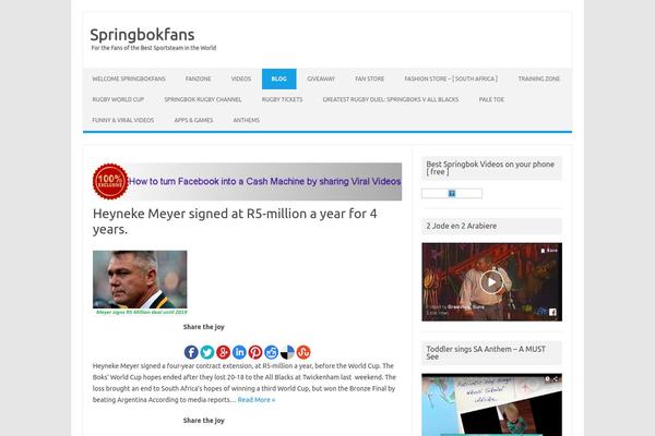 Iconic One theme site design template sample