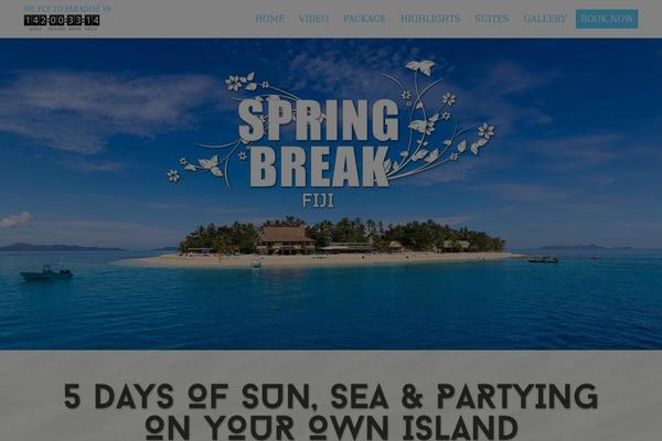 BlueSky theme site design template sample