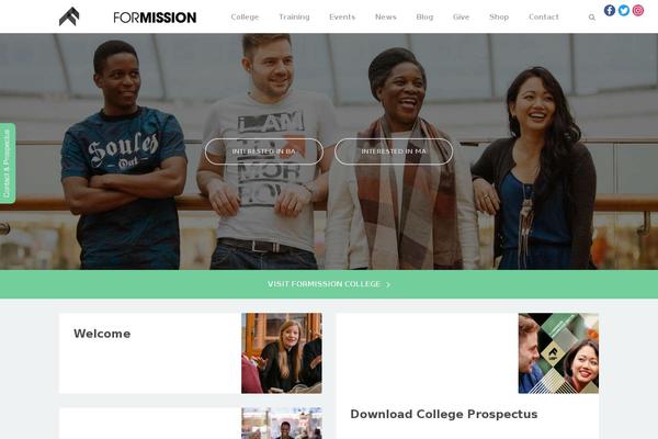 springdalecollege.org.uk site used Formission-theme
