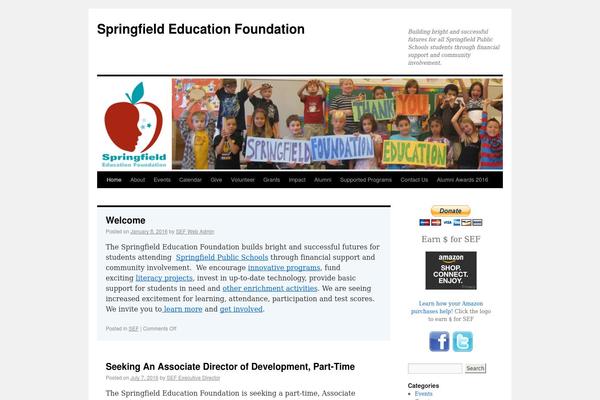 Site using Embed Facebook plugin