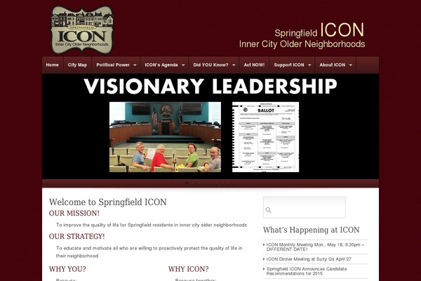springfieldicon.org site used Complexity