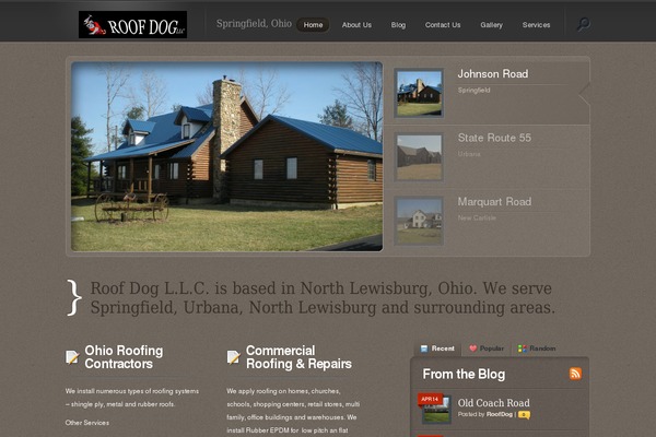 springfieldohioroofing.com site used Lumin