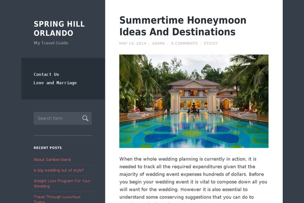 Wilson theme site design template sample