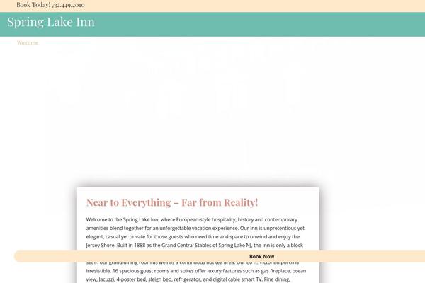 Impreza Child theme site design template sample