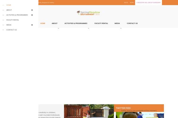 Sme theme site design template sample