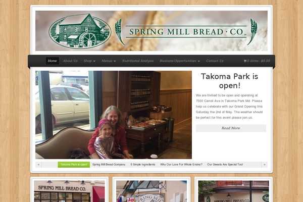 Restaurant theme site design template sample