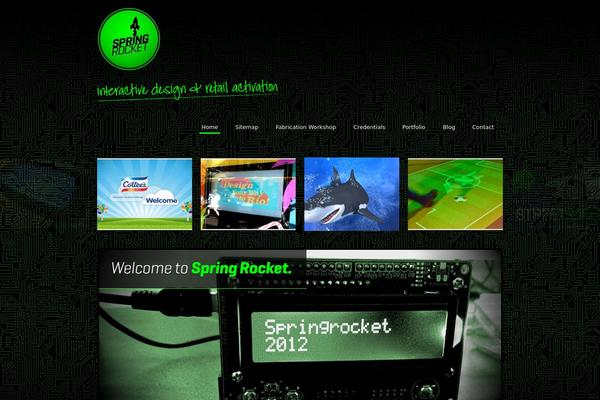 Semplice theme site design template sample