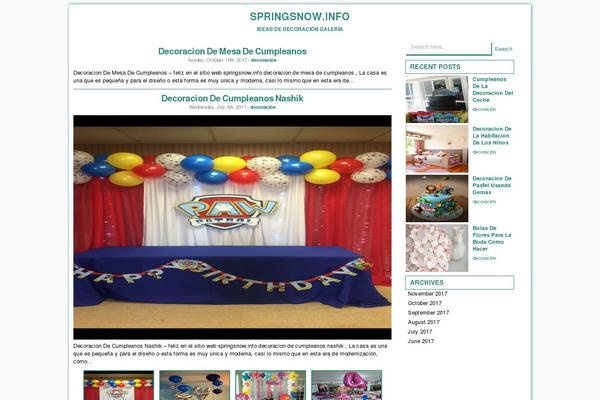 Bouquet theme site design template sample