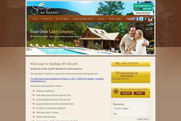 springsrv.com site used Springs