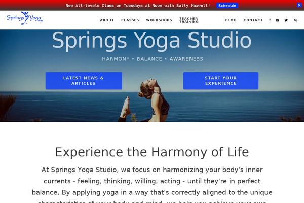 Infinity-pro theme site design template sample