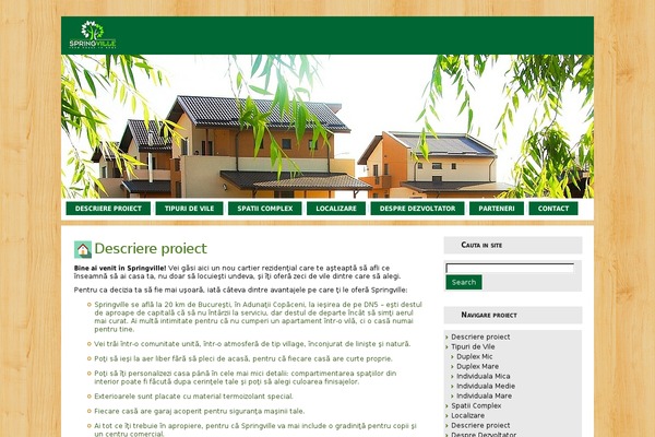 Wp_real_estate theme site design template sample