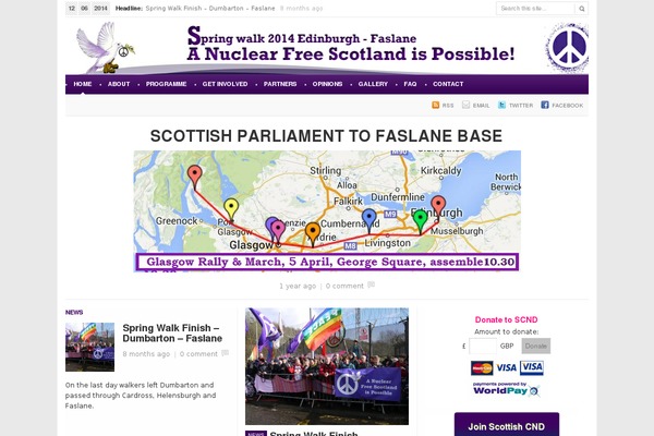 Newspaper theme site design template sample