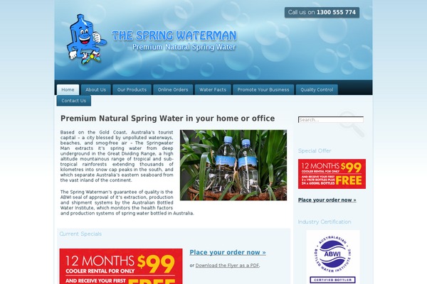 Site using Creative Clans Slide Show plugin