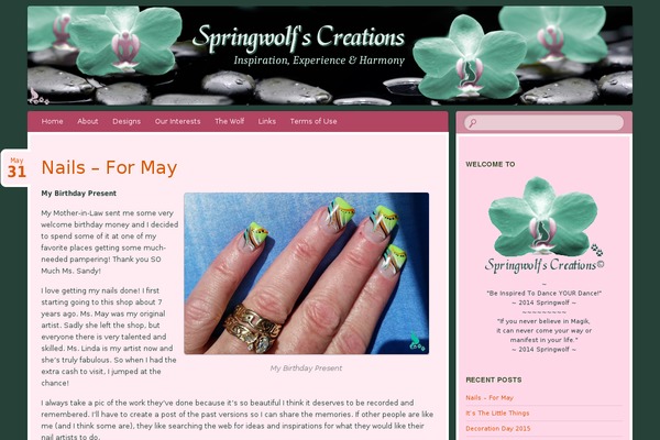 Bouquet theme site design template sample