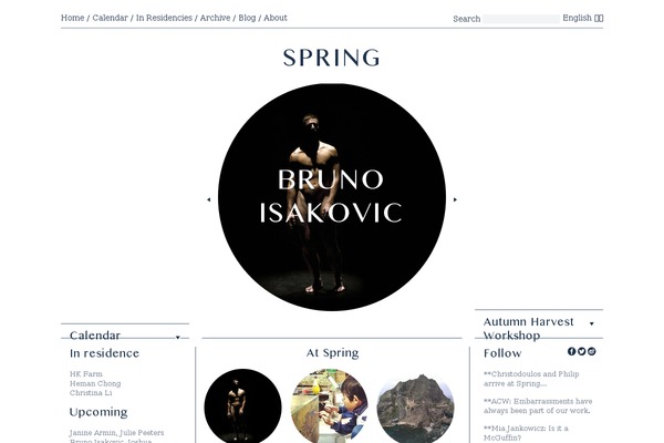 springworkshop.org site used Spring