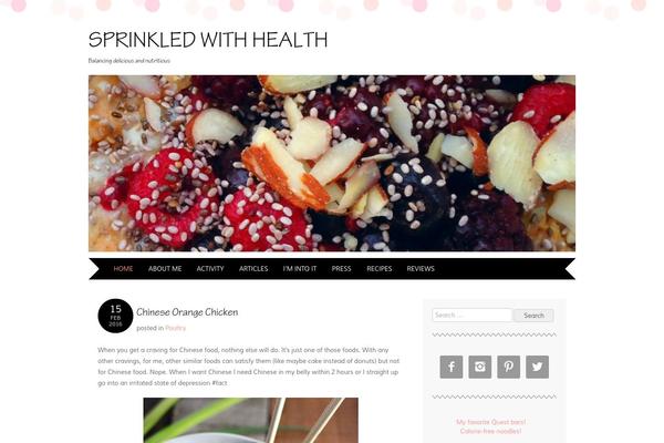 Adelle theme site design template sample