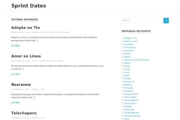 Poseidon theme site design template sample