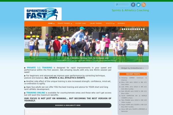 sprintingfast.com site used D5 Socialia