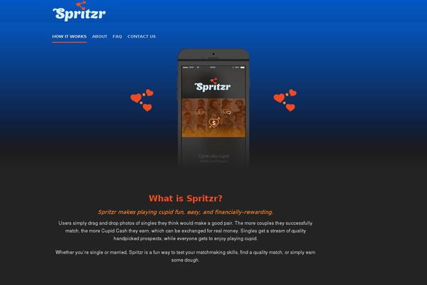 spritzr.com site used Spritzr-child
