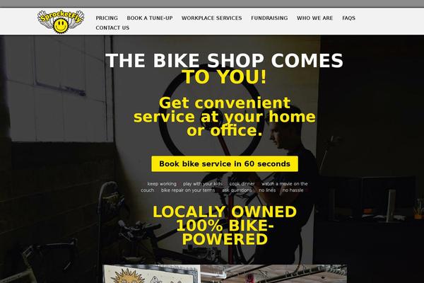WP Opulus theme site design template sample