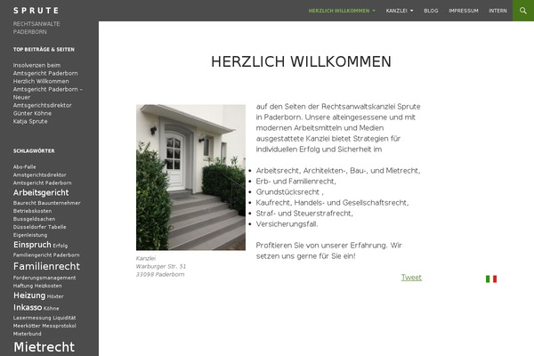 Site using Cookielay plugin