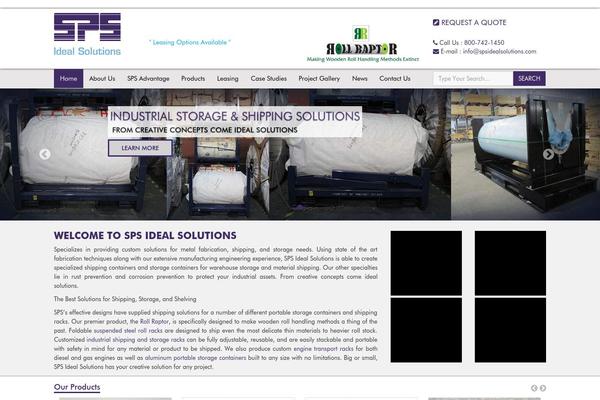 spsidealsolutions.com site used Sps-new-design
