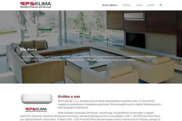 Enlightenment theme site design template sample