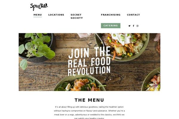 ROSA theme site design template sample