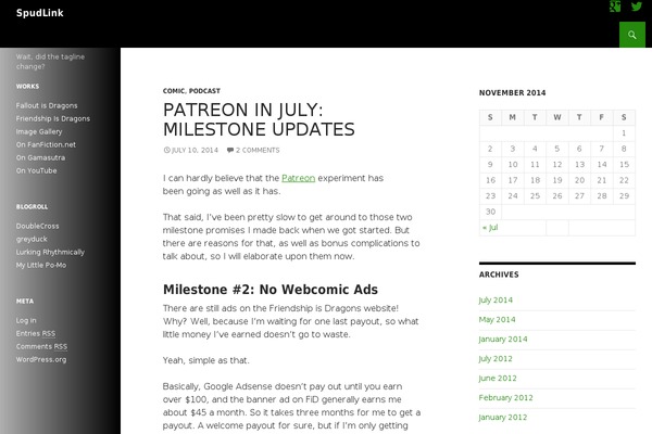 spudlink.net site used The Falcon