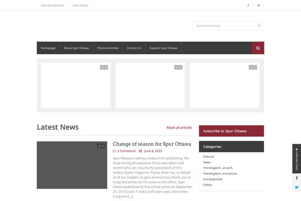 spurottawa.com site used Sendigo-theme