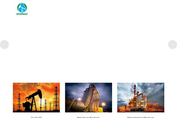 Petroleum theme site design template sample