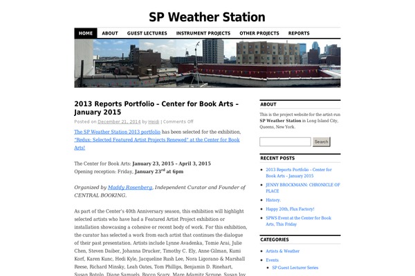 spweatherstation.net site used Spws