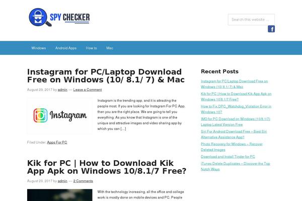 spychecker.com site used Water-sports-club