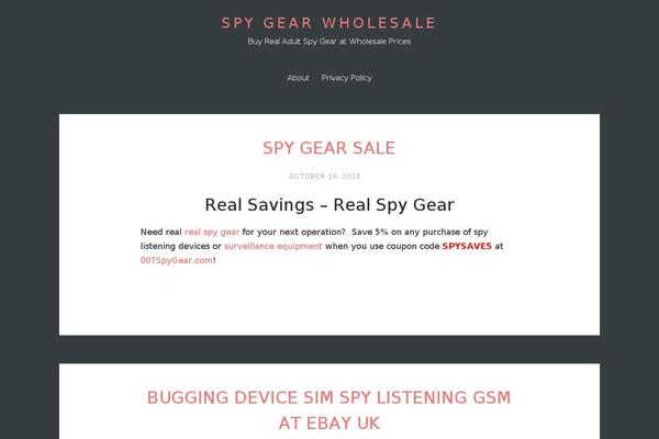Solo theme site design template sample