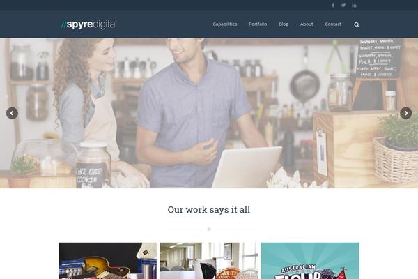 Site using Slider-hero plugin