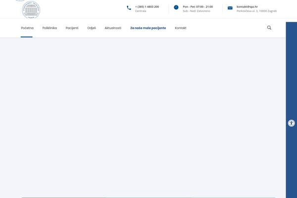 MediClinic theme site design template sample