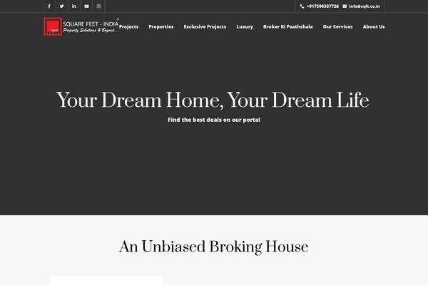 Site using Residence-gutenberg plugin