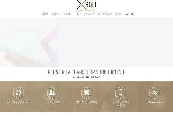 Kalon theme site design template sample