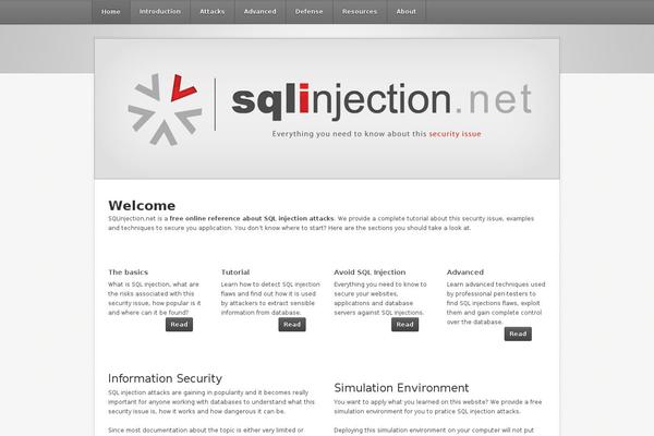Seventeen theme site design template sample