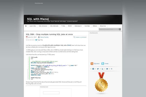 Site using SyntaxHighlighter Evolved plugin