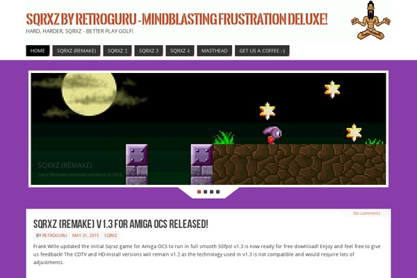 Parabola theme site design template sample