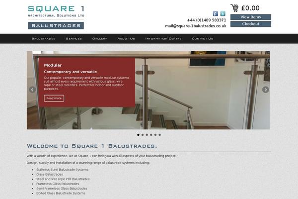 square-1balustrades.co.uk site used Paramount-press