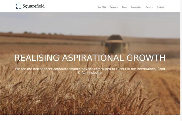 squarefield.com site used Eenvoudiq