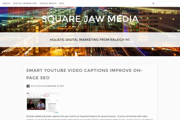Site using Wp-social-feed plugin