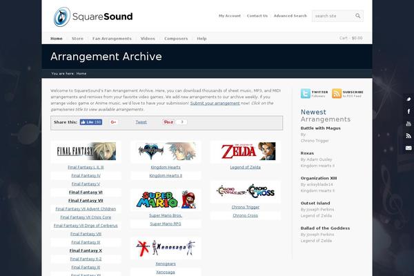 Site using Simple-urls plugin