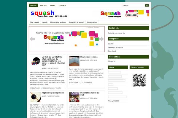 Site using Featured Content Gallery plugin
