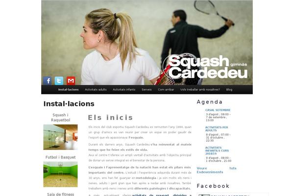 Personal theme site design template sample