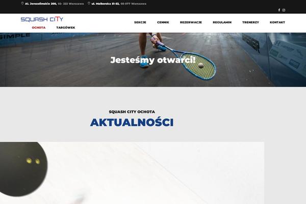 Oxigeno theme site design template sample