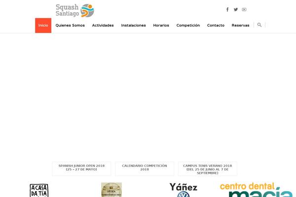 SquashSantiago theme websites examples